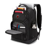 Swiss Gear Poly 17.3" Laptop Backpack - Black