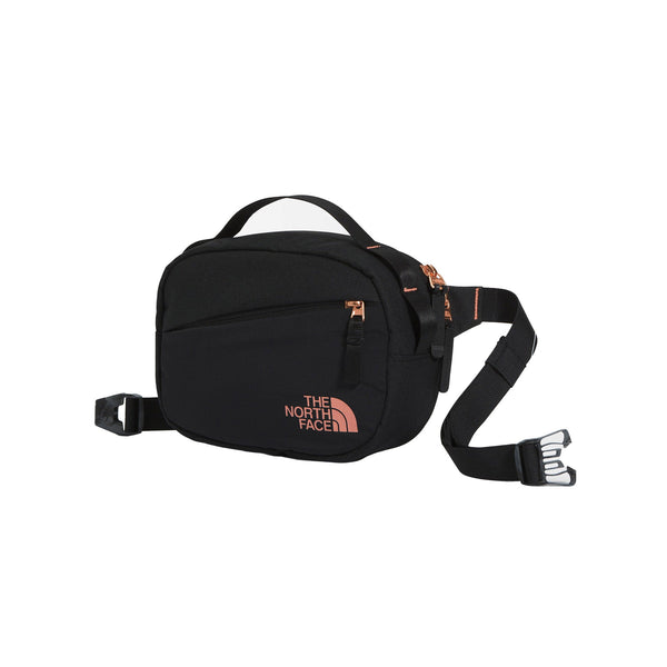 The North Face Women’s Isabella Hip Pack - TNF Black Heather/Brilliant Coral