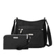 Baggallini Uptown Bagg With RFID Phone Wristlet - Black