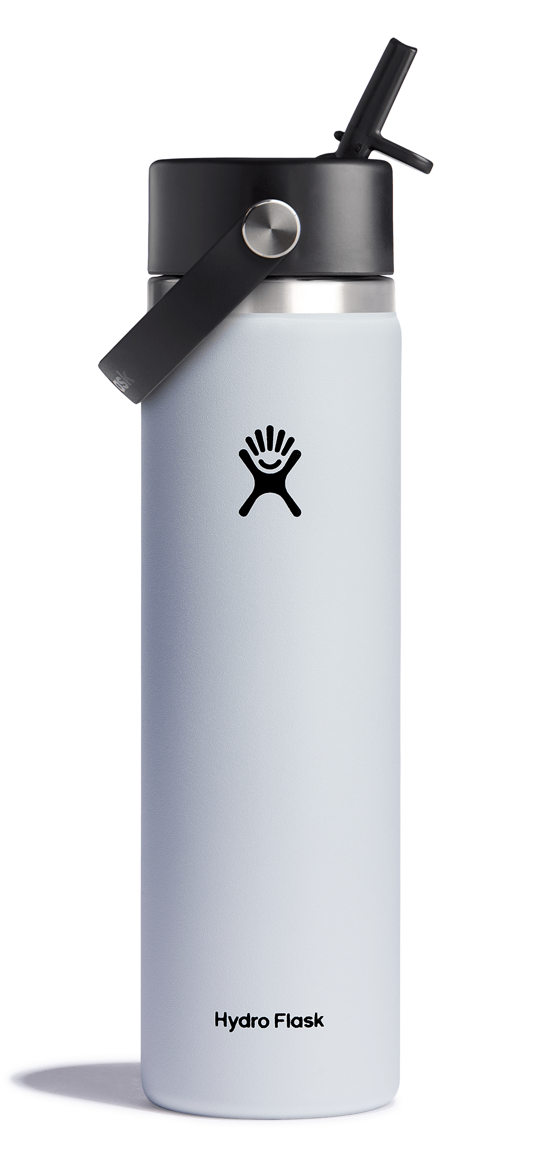 Hydro Flask 24oz Bouteille d'eau avec capuchon à paille flexible à large ouverture