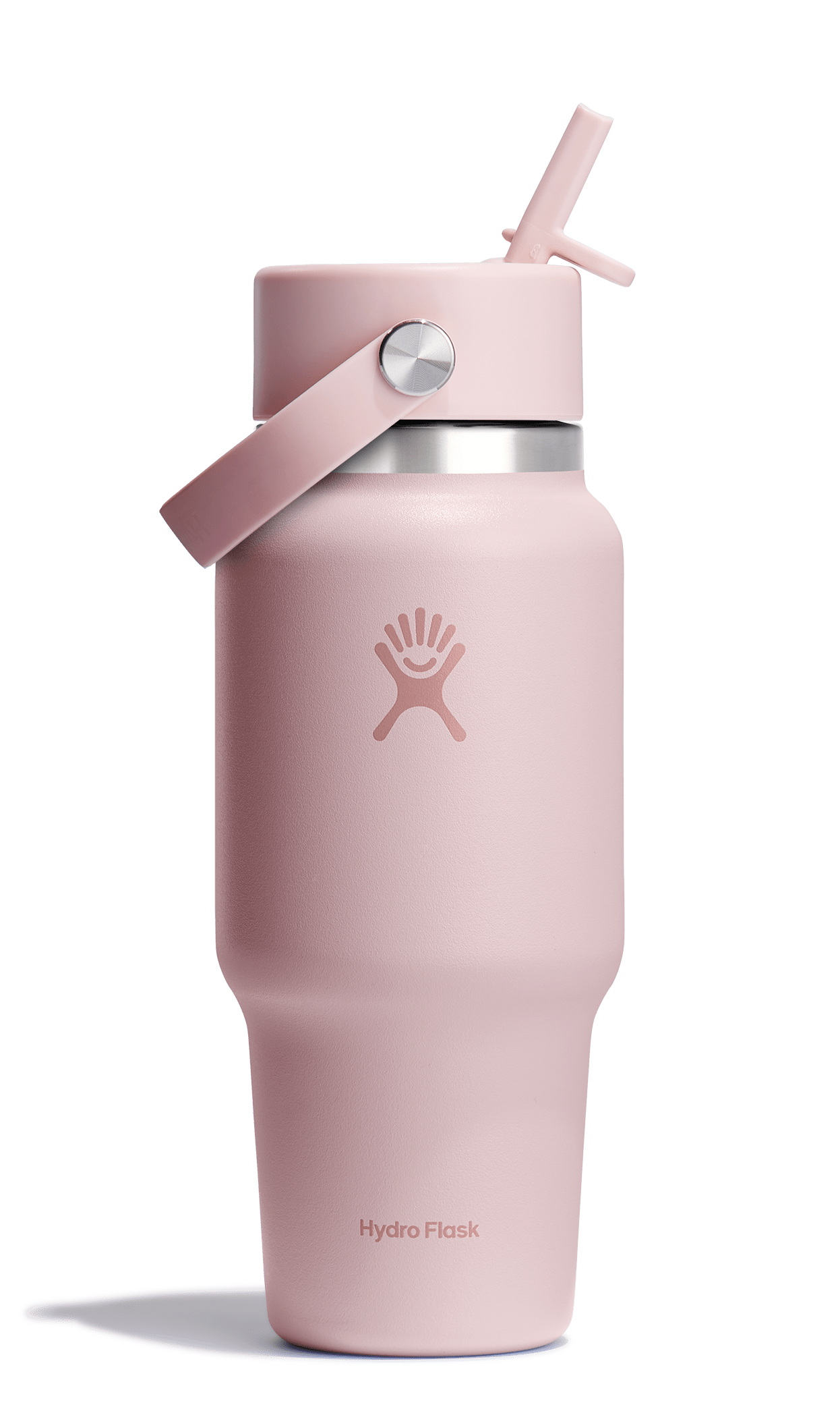 Hydro Flask 24oz Bouteille de voyage à large ouverture avec bouchon Flex et paille