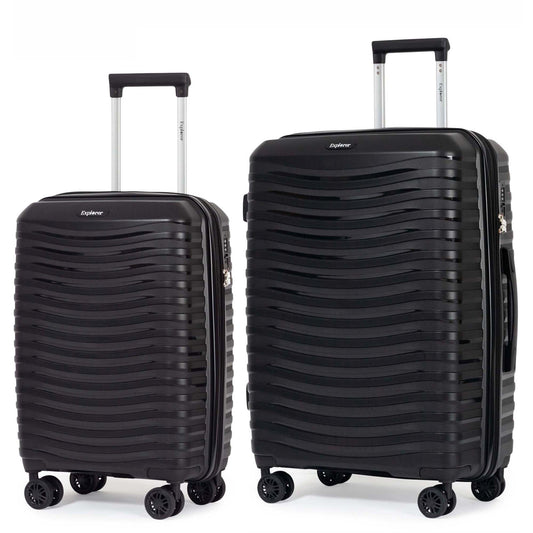 Explorer Wave 2-Piece Expandable Luggage Set (Carry-On & Medium)