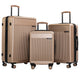 Air Canada Luggage Champagne Air Canada True North Spinner 3-Piece Luggage Set