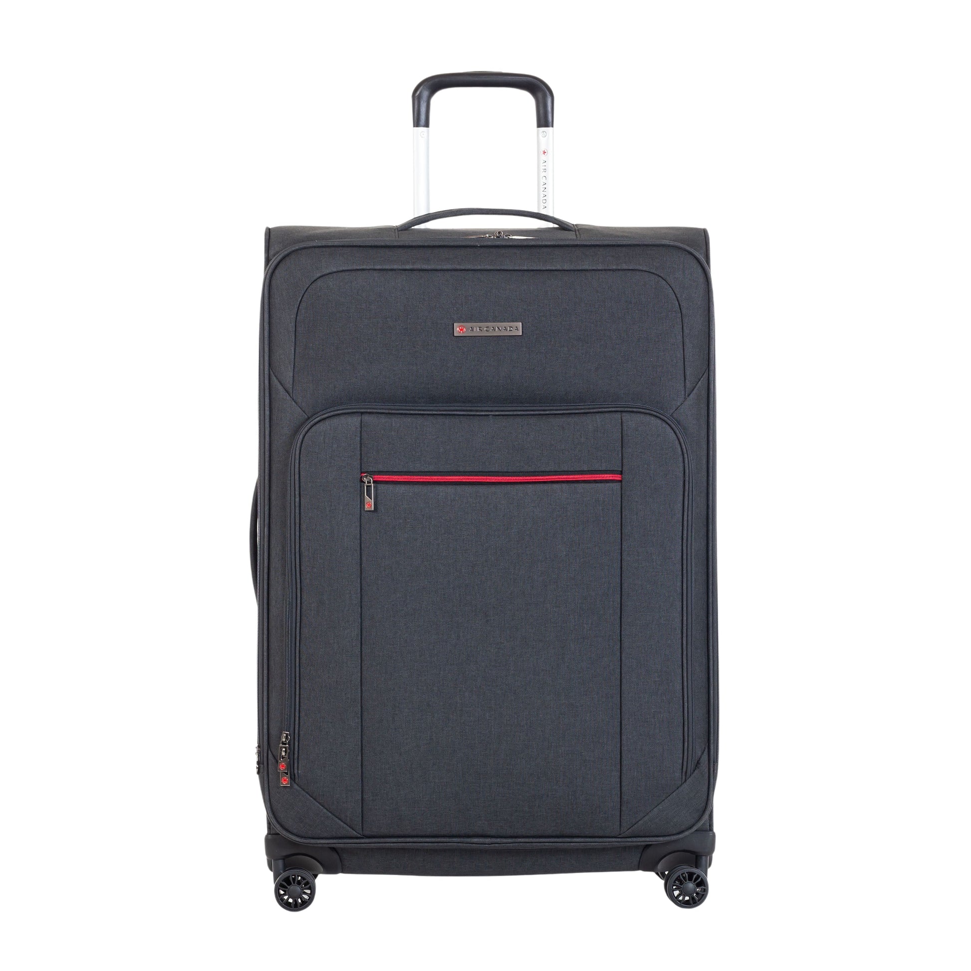 Air Canada Luggage Charcoal Air Canada Belmont 3-Piece Spinner Luggage Set