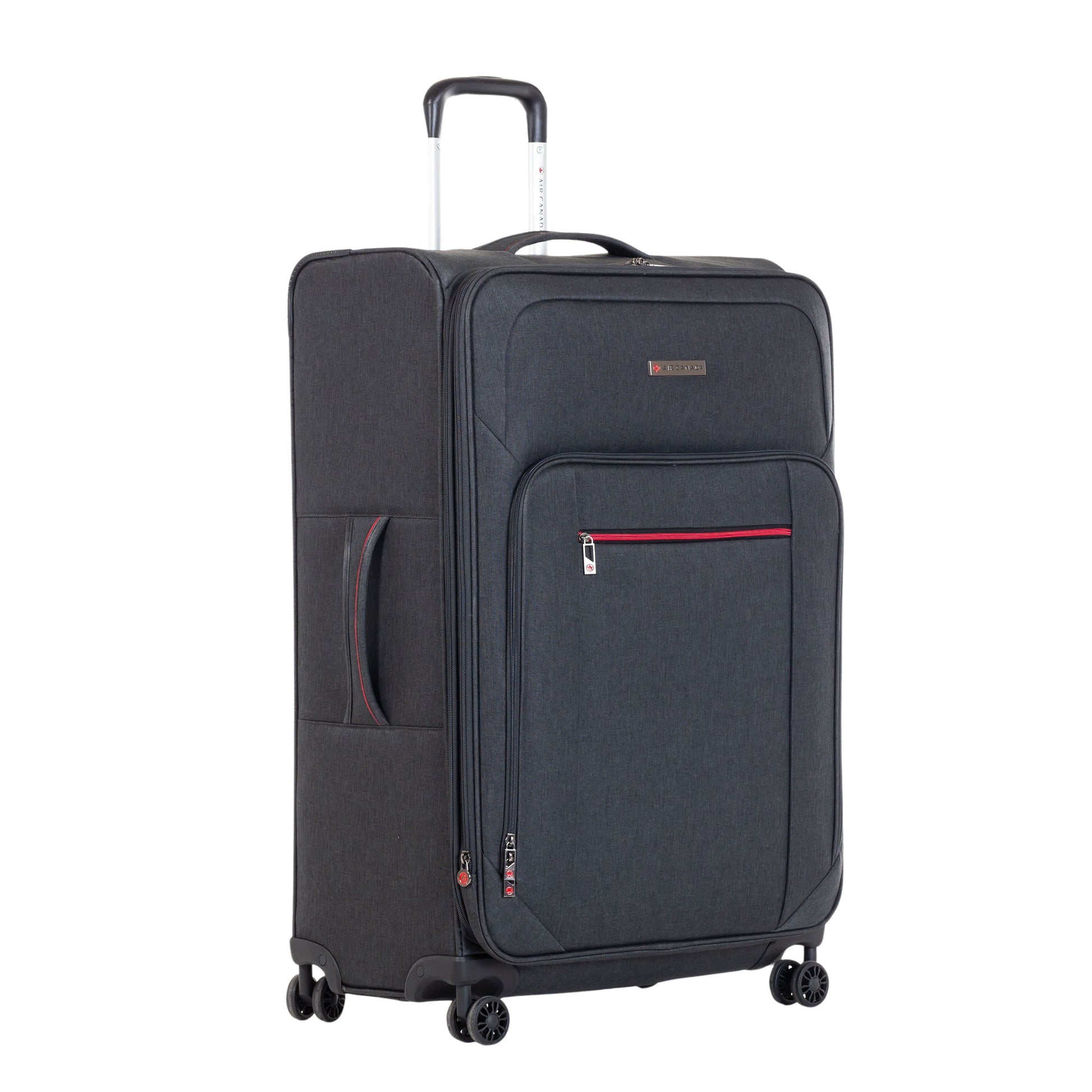 Air Canada Luggage Charcoal Air Canada Belmont 3-Piece Spinner Luggage Set
