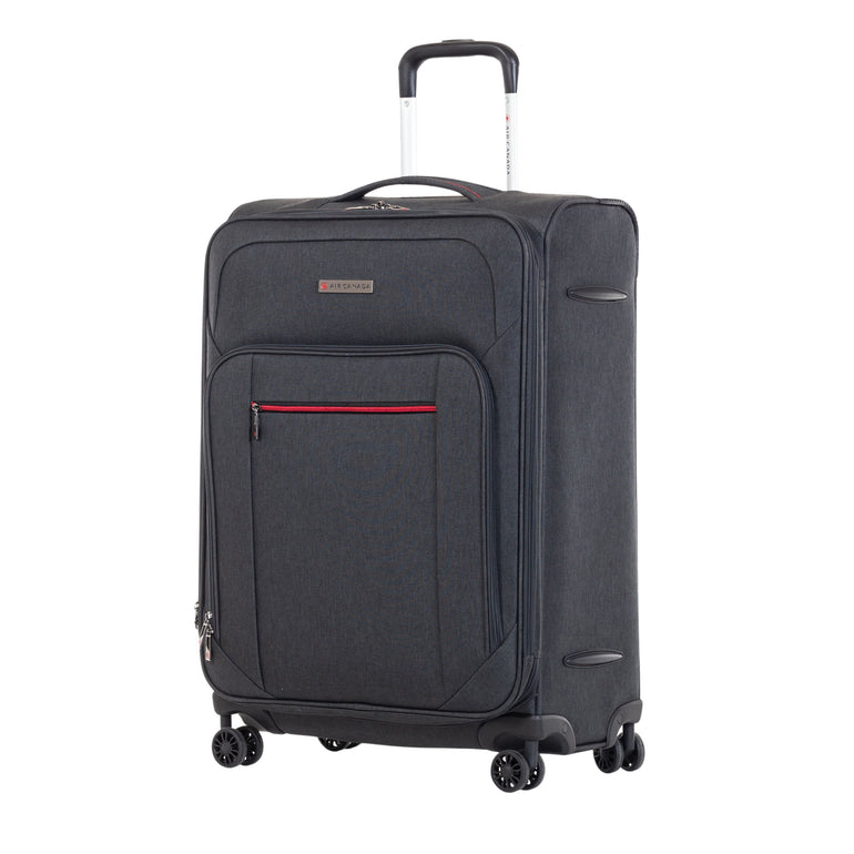 Air Canada Luggage Charcoal Air Canada Belmont Expandable 24" Spinner Luggage