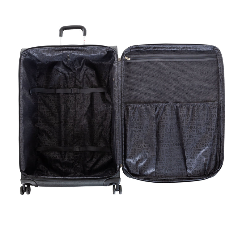 Air Canada Luggage Charcoal Air Canada Belmont Expandable 28" Spinner Luggage