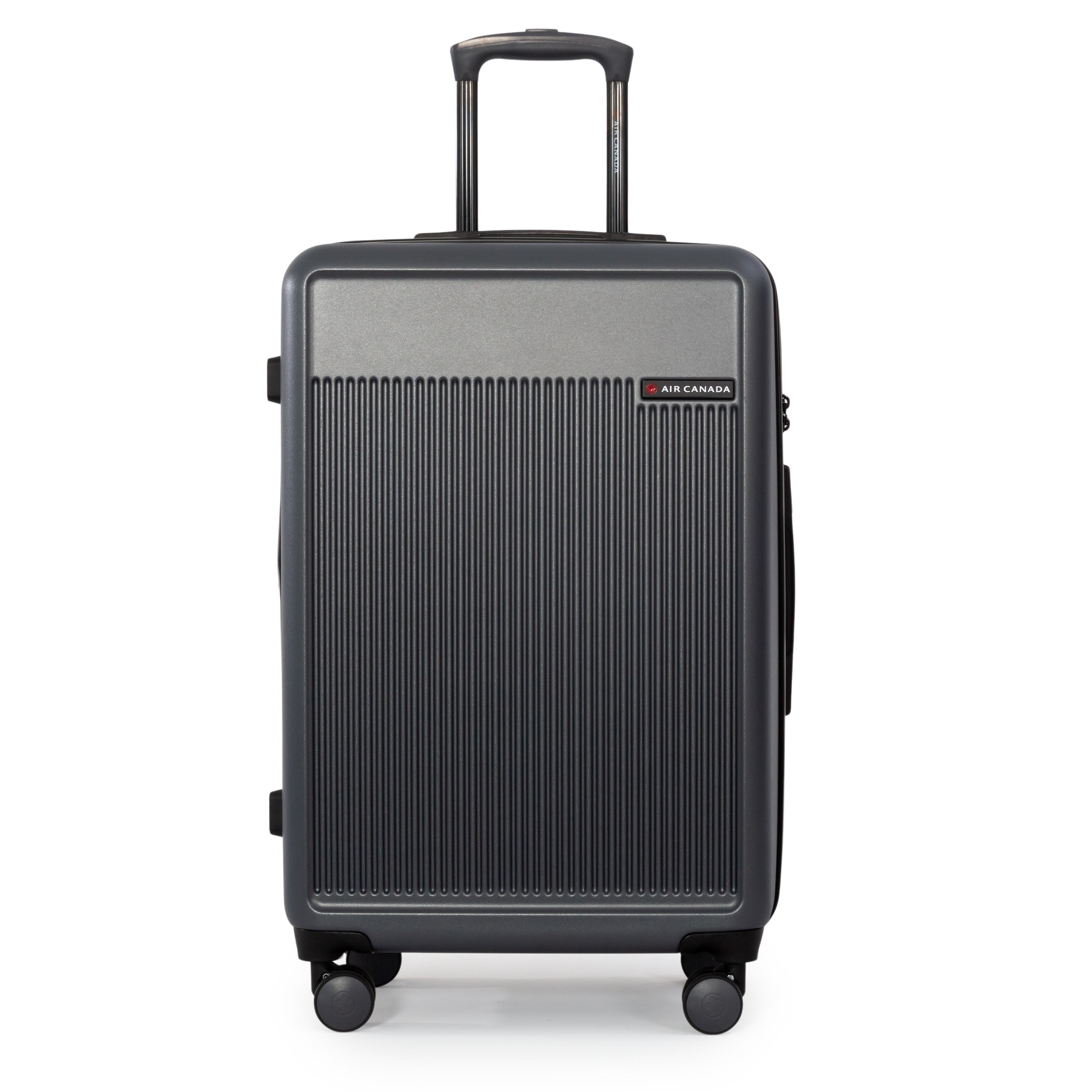Air Canada Luggage Charcoal Air Canada True North Expandable Spinner Medium Luggage