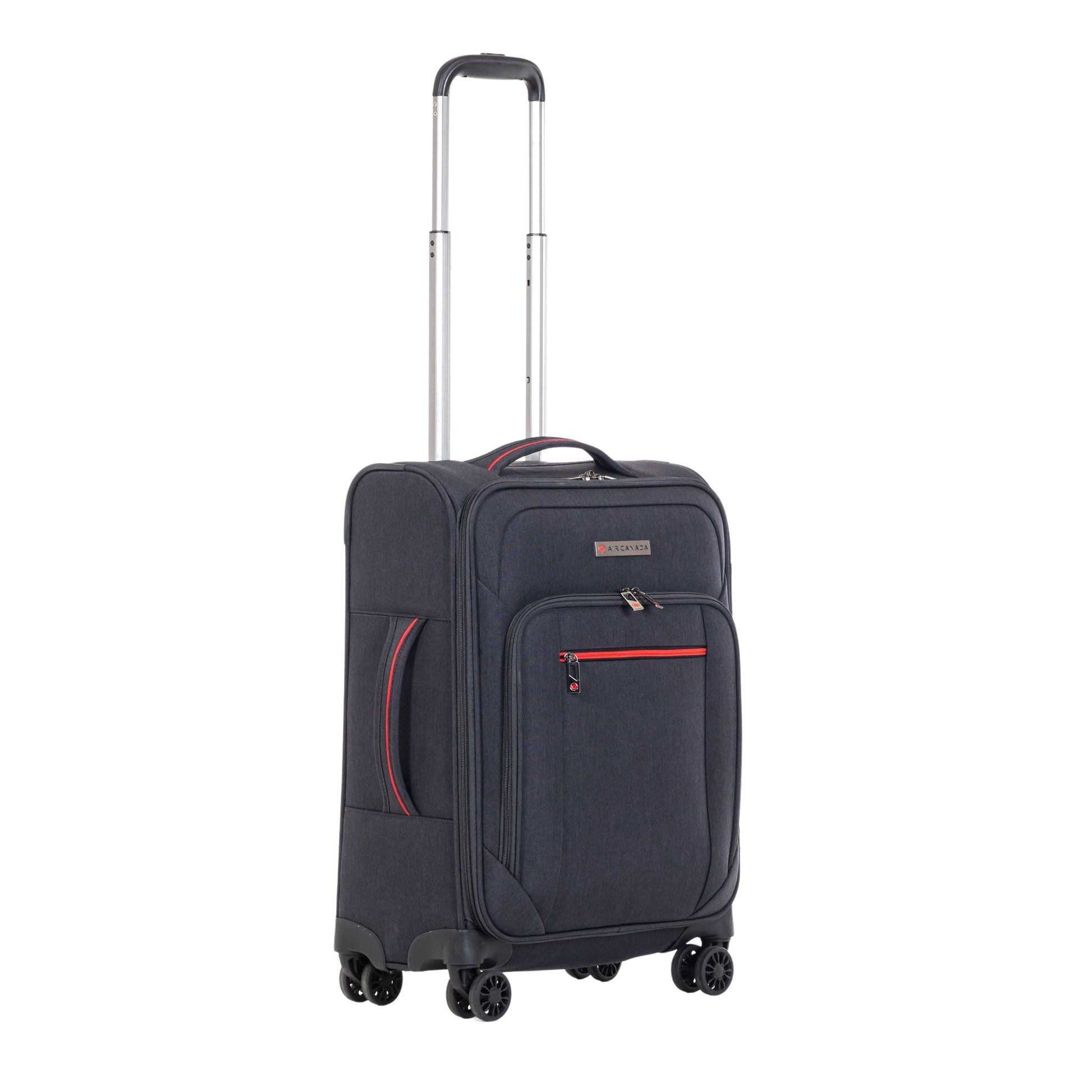 Air Canada Luggage Grey Air Canada Indigo Lite 3 piece Expandable Spinner Luggage Set