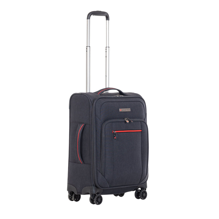 Air Canada Luggage Grey Air Canada Indigo Lite 3 piece Expandable Spinner Luggage Set