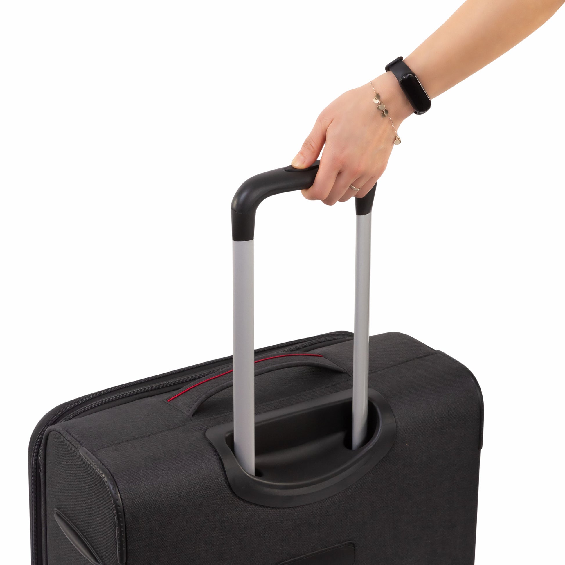 Air Canada Luggage Grey Air Canada Indigo Lite Medium Expandable Spinner Luggage