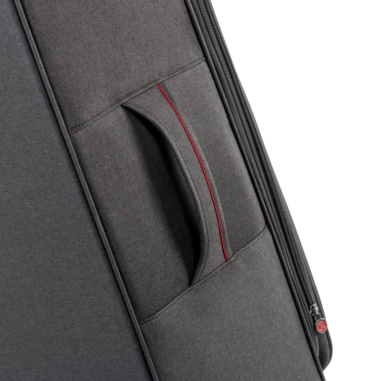 Air Canada Luggage Grey Air Canada Indigo Lite Medium Expandable Spinner Luggage