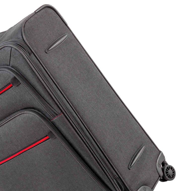 Air Canada Luggage Grey Air Canada Indigo Lite Medium Expandable Spinner Luggage