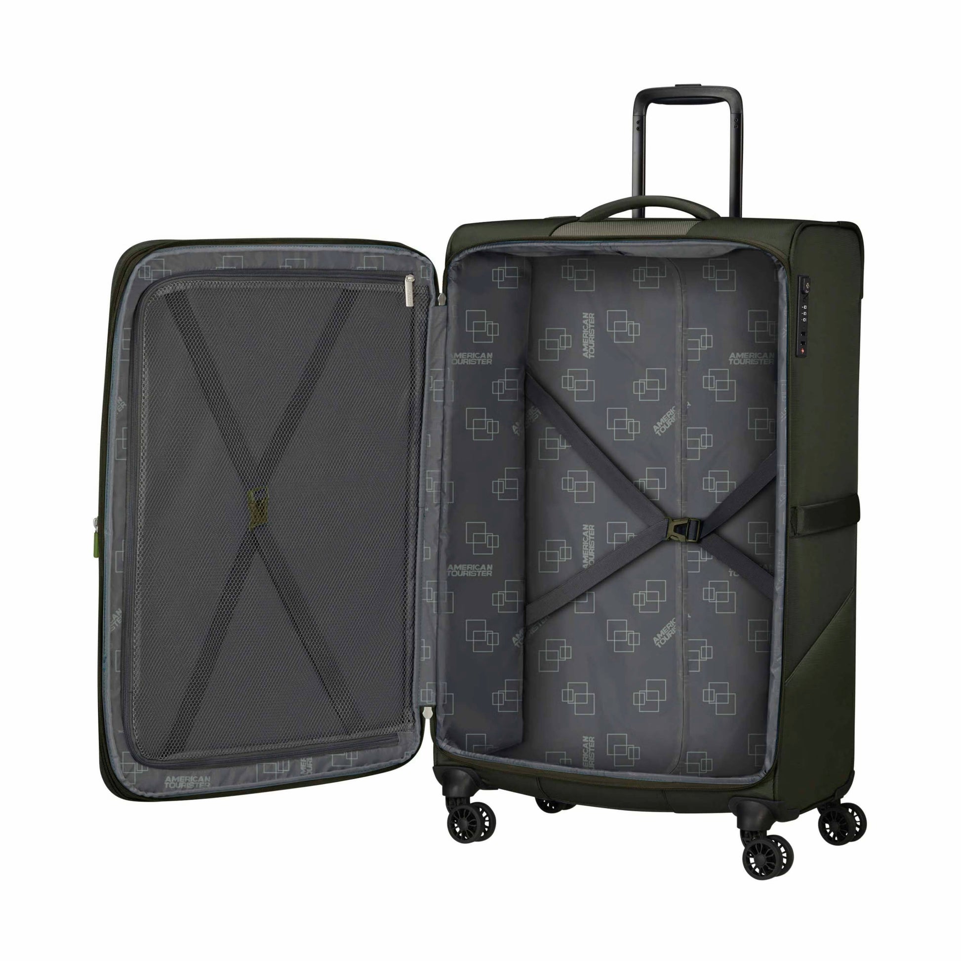 American Tourister Luggage American Tourister Summerride 2-Piece Expandable Spinner Luggage Set (Carry-On & Large)
