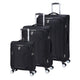 Atlantic Luggage Black Atlantic Sailbound 3-Piece Luggage Set