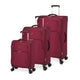 Atlantic Luggage Burgundy Atlantic Artisan III Spinner 3-Piece Luggage Set