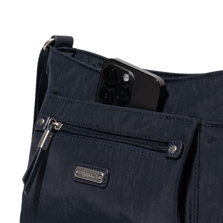 Baggallini Cross-Body Bag Baggallini Uptown Bagg With RFID Phone Wristlet
