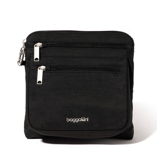 Baggallini Cross-Body Bag Black Baggallini Securtex Anti-Theft Crossbody