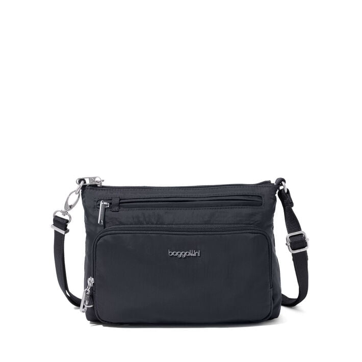 Baggallini Cross-Body Bag Black Baggallini Securtex Anti-Theft Keepsake Crossbody Bag