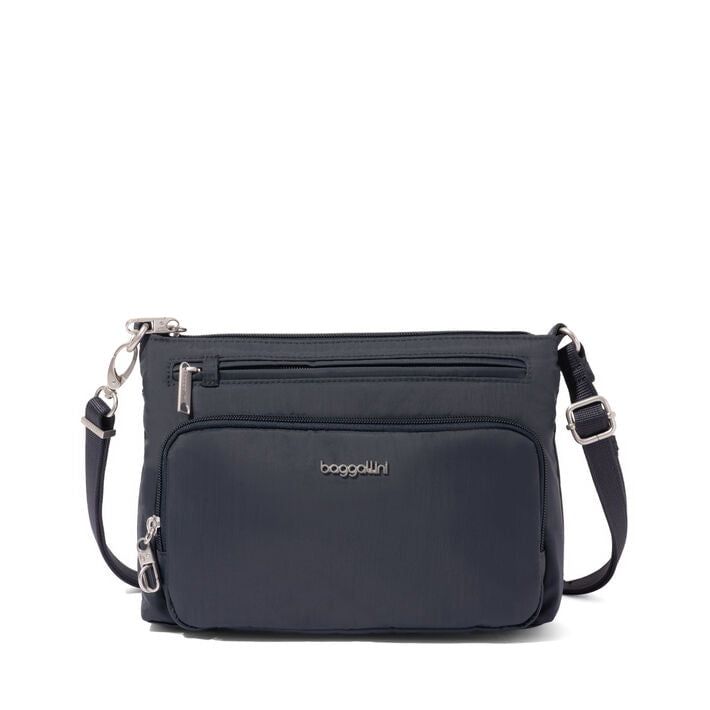 Baggallini Cross-Body Bag French Navy Baggallini Securtex Anti-Theft Keepsake Crossbody Bag