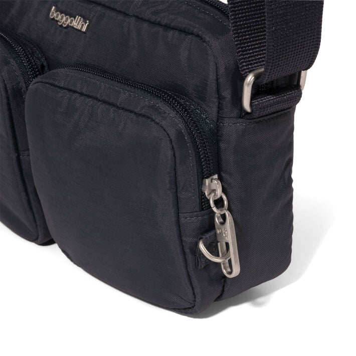 Baggallini Cross-Body Bag French Navy Baggallini Securtex Anti-Theft Treasure Crossbody - French Navy