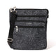 Baggallini Cross-Body Bag Midnight Blossom Baggallini Out And About Crossbody