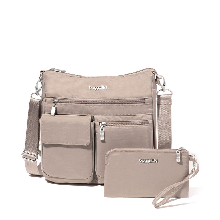 Baggallini Cross-Body Bag Moonrock Baggallini Modern Everywhere Slim Crossbody