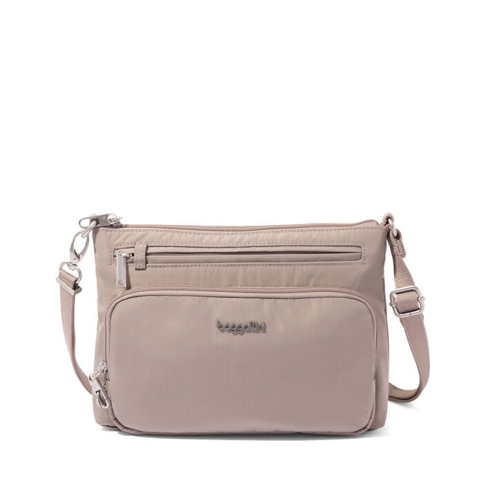 Baggallini Cross-Body Bag Moonrock Baggallini Securtex Anti-Theft Keepsake Crossbody Bag