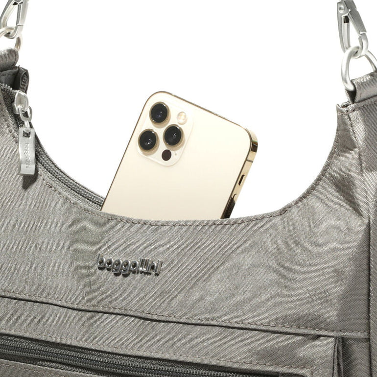 Baggallini Handbag Baggallini Modern Pocket Half Moon Bag