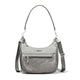 Baggallini Handbag Sterling Shimmer Baggallini Modern Pocket Half Moon Bag