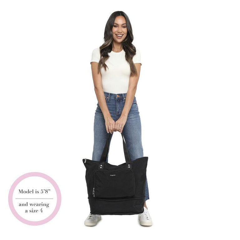 Baggallini Tote Bag Baggallini Carryall Expandable Packable Tote