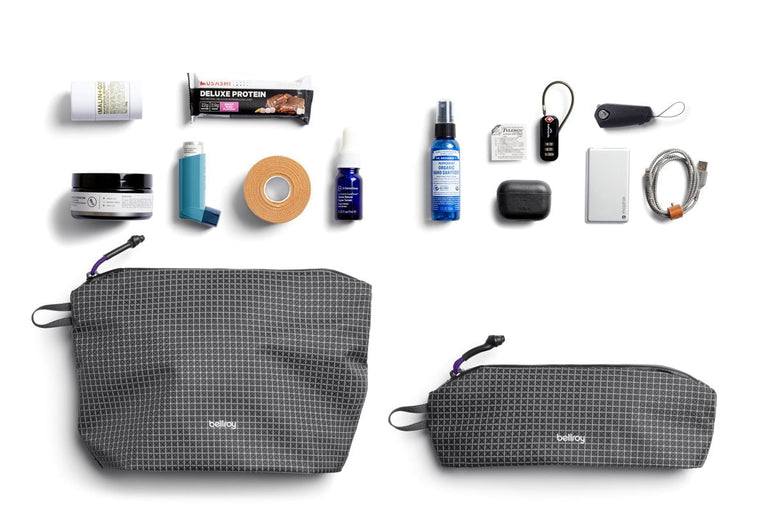 Bellroy Travel Accessories Arcade Gray Bellroy Lite Pouch Duo - Arcade Gray