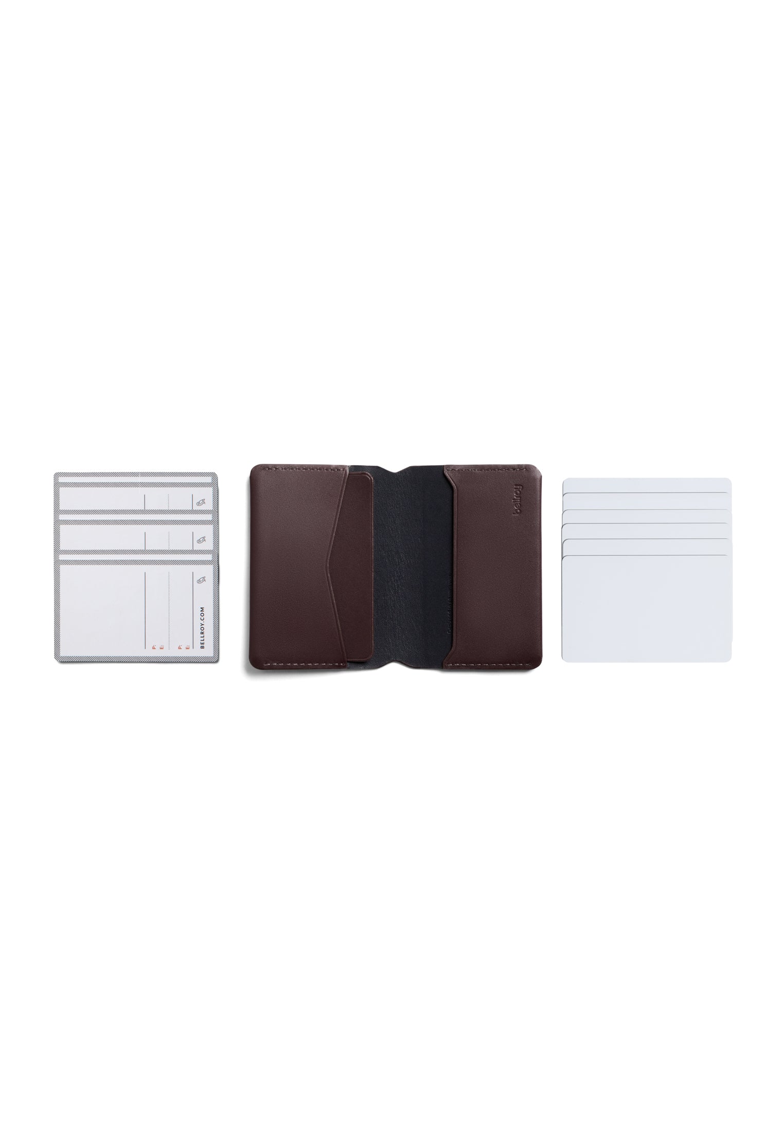 Bellroy Wallets Deep Plum Bellroy Under Cover - Deep Plum