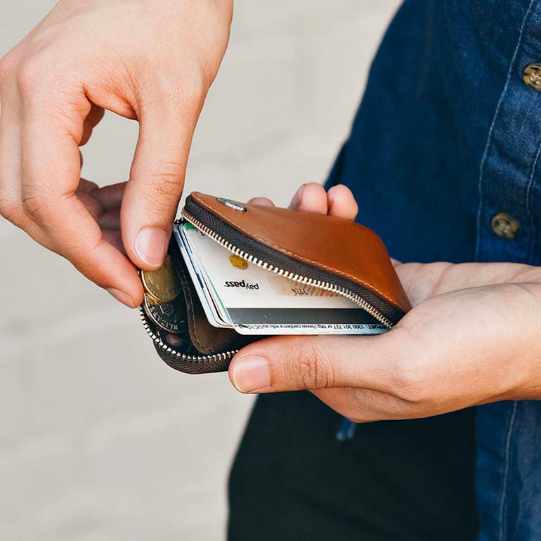 Bellroy Wallets Teal Bellroy Card Pocket - Teal