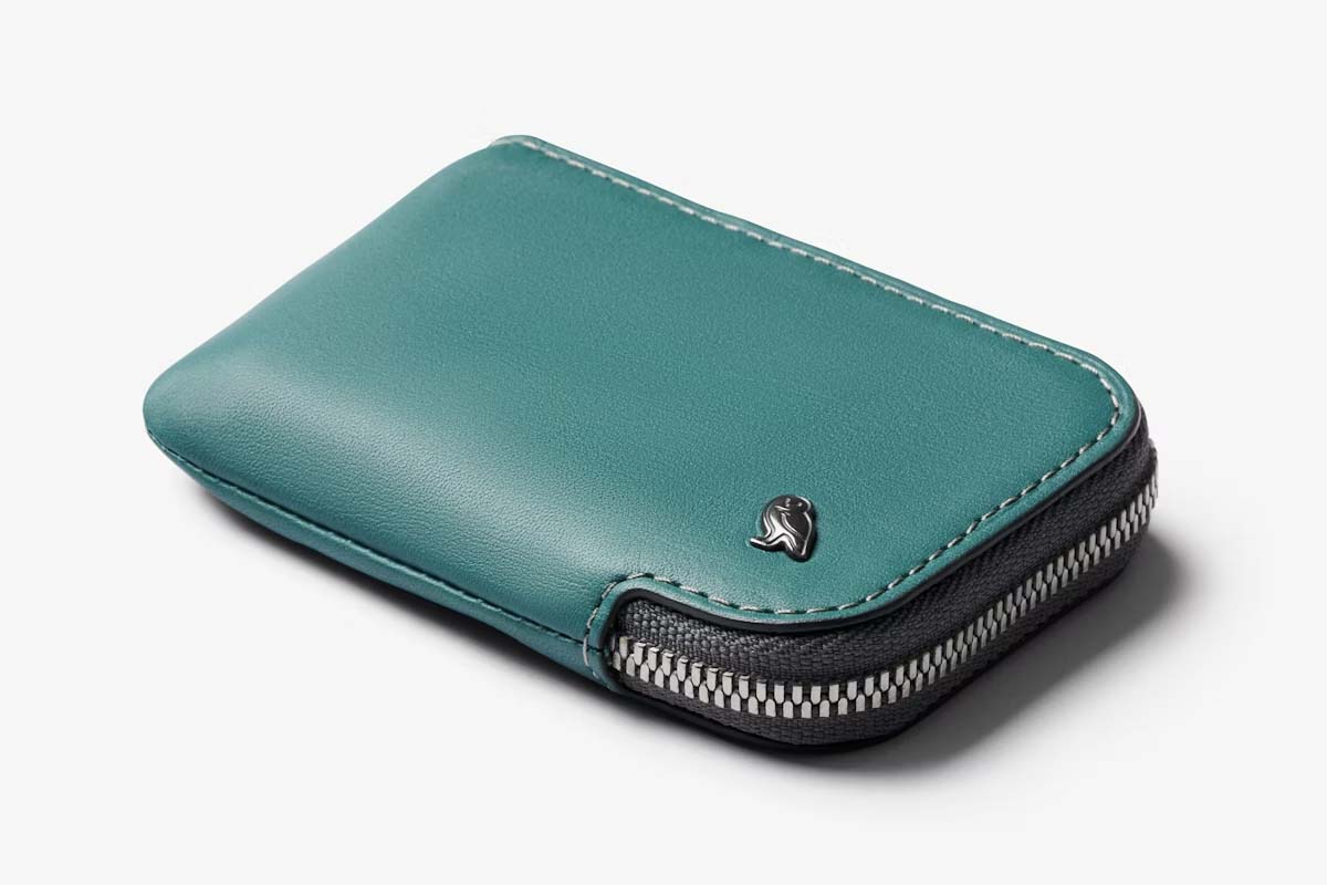 Bellroy Wallets Teal Bellroy Card Pocket - Teal