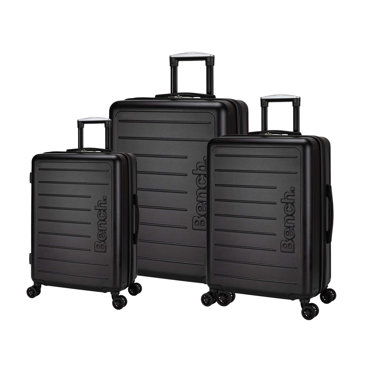 Bench Luggage Black Bench Erasmos 3-Piece Luggage Set