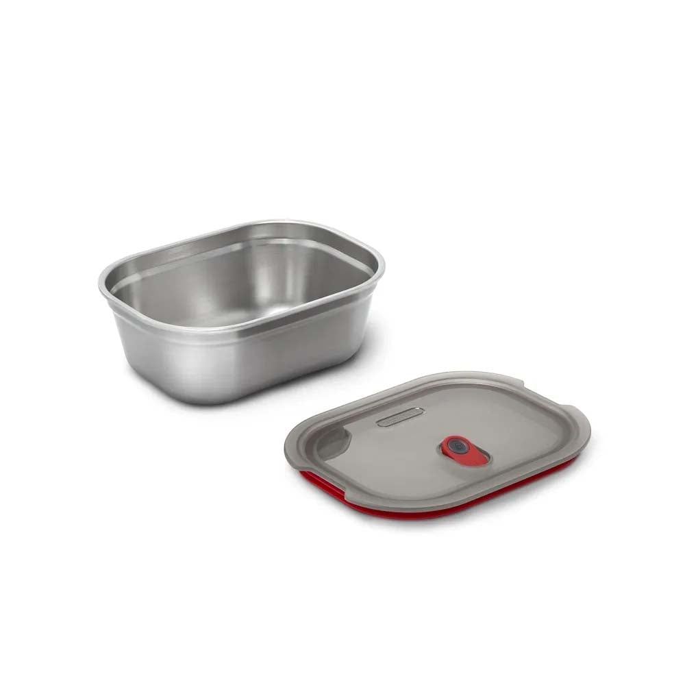 Black + Blum Travel Accessories Grey/Red Black + Blum Food Box Set 3-Piece - S/S/S