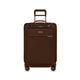 Briggs & Riley Luggage Chocolate Briggs & Riley Baseline Compact Checked Medium Expandable Spinner Luggage