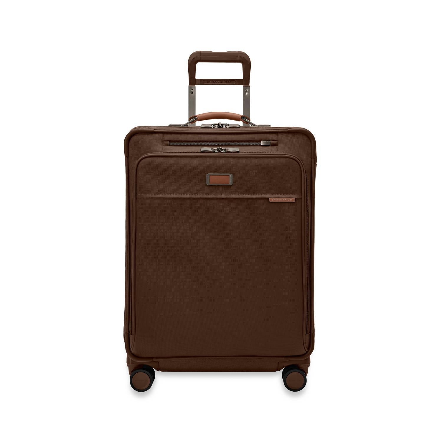 Briggs & Riley Luggage Chocolate Briggs & Riley Baseline Medium Expandable Spinner Luggage