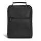 Champs Backpacks Black Champs Onyx Leather Compact Backpack