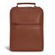 Champs Backpacks Brown Champs Onyx Leather Compact Backpack