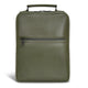 Champs Backpacks Khaki Champs Onyx Leather Compact Backpack