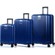 Champs Luggage Navy Champs Marquis Expandable 3-Piece Luggage Set