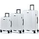 Champs Luggage White Champs Marquis Expandable 3-Piece Luggage Set