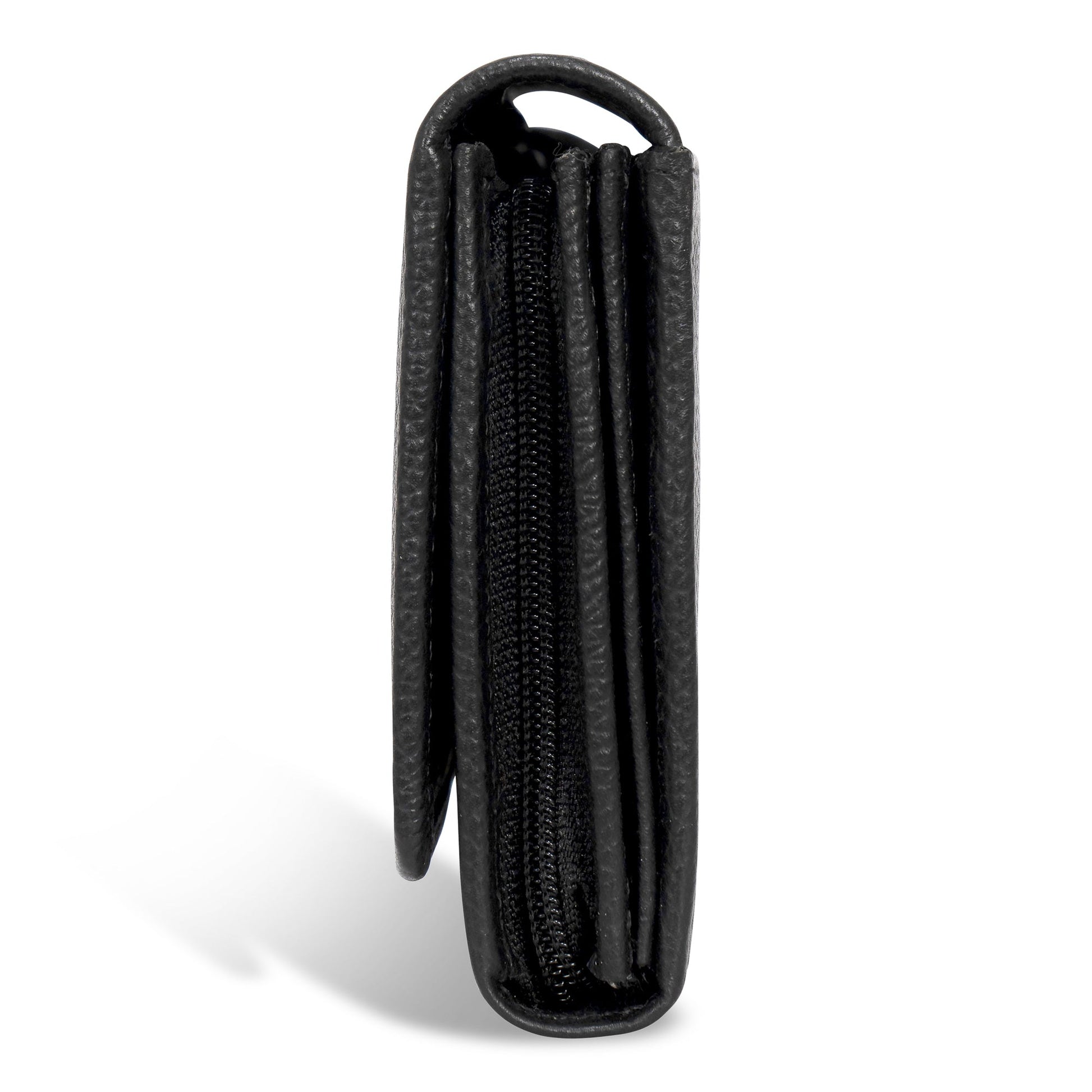 Champs Wallets Black Champs Gala Leather Flap-Clutch Wallet