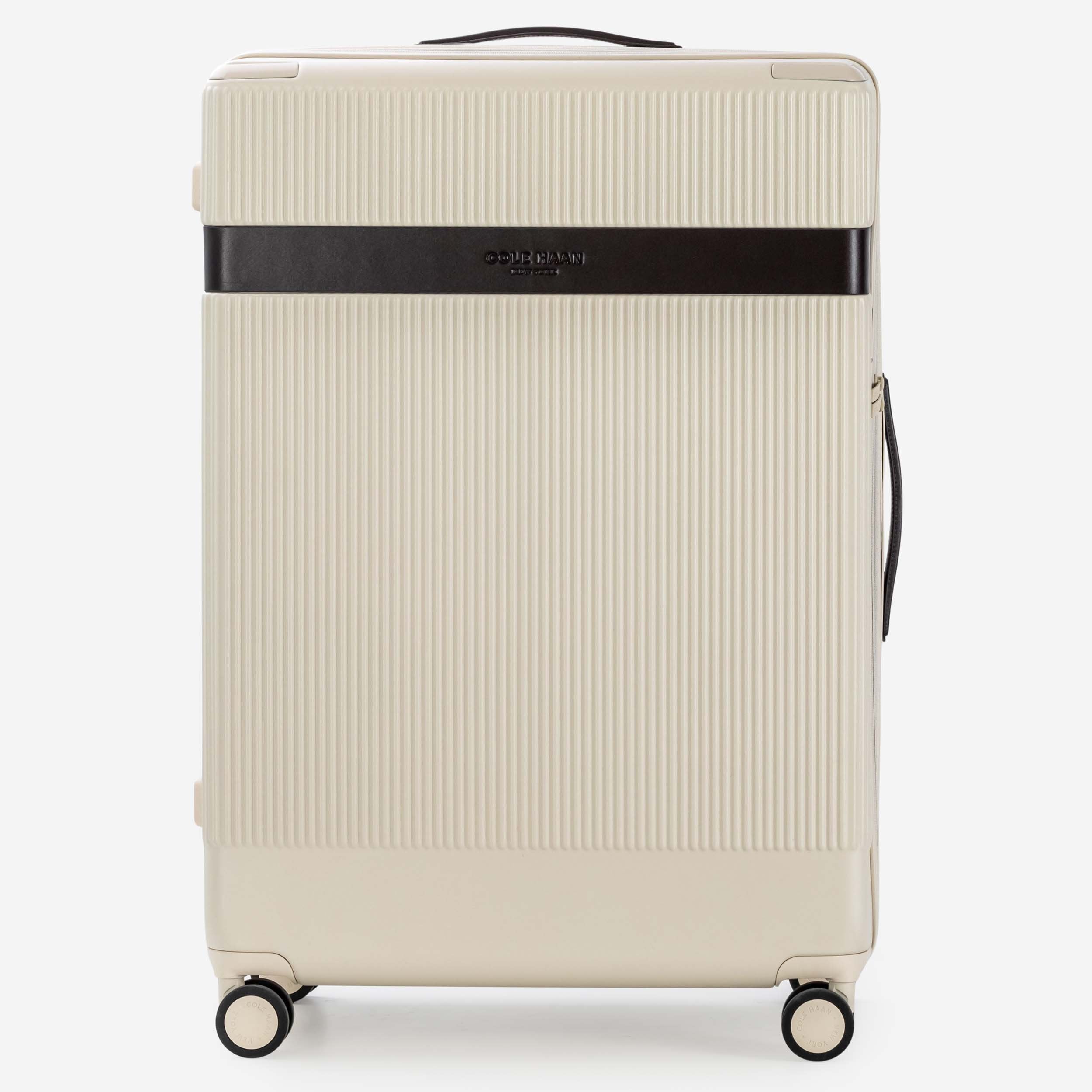 Cole Haan Luggage Birch/DNA Dark Chocolate Cole Haan Heritage Pro Premium Hardside Large Checked Luggage