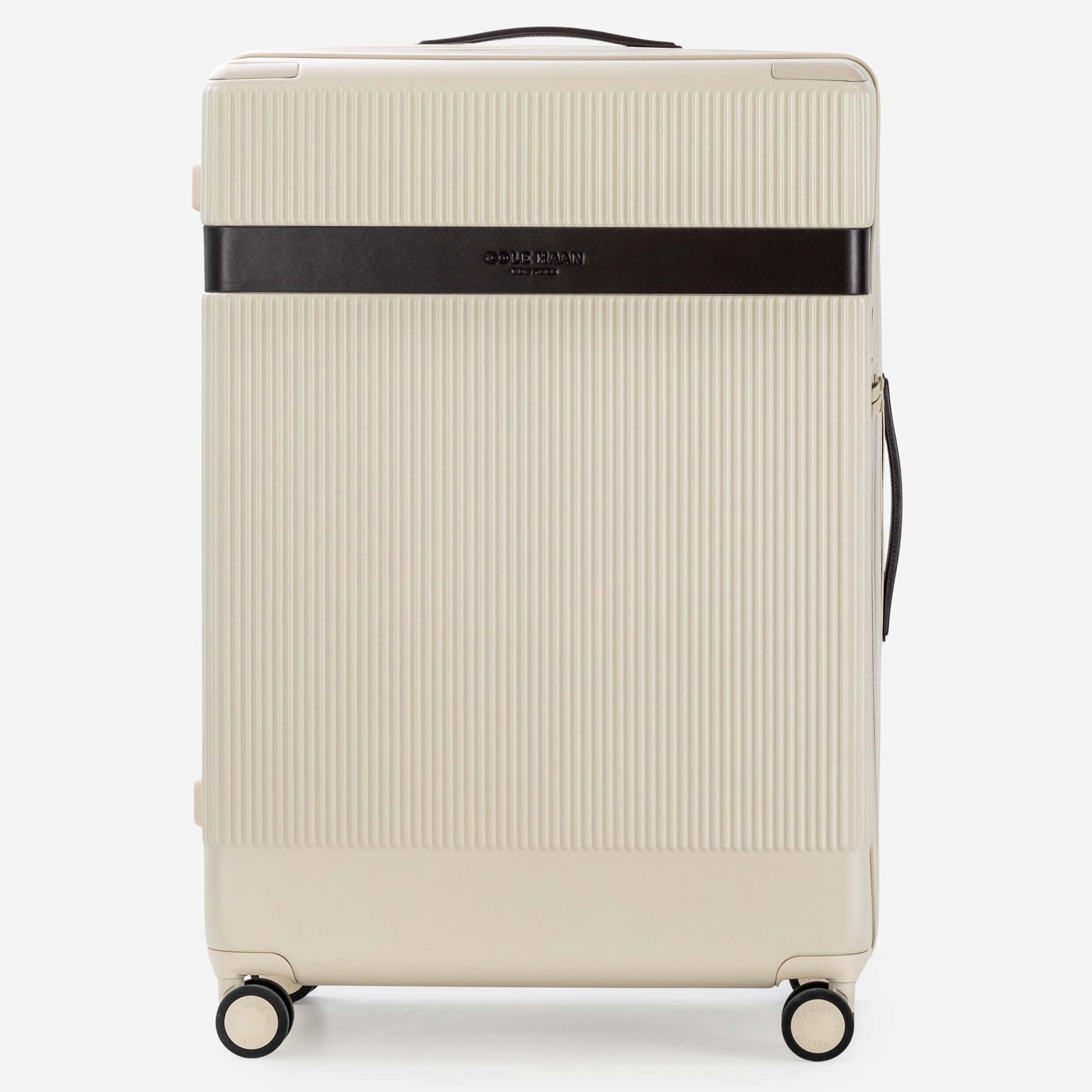 Cole Haan Luggage Birch/DNA Dark Chocolate Cole Haan Heritage Pro Premium Hardside Large Checked Luggage