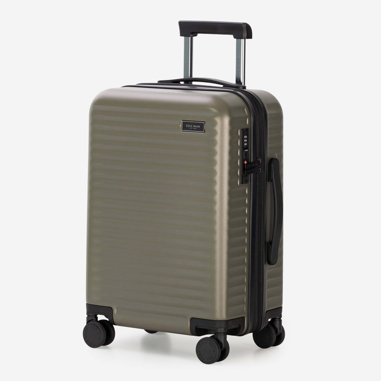 Cole Haan Luggage Deep Olive Cole Haan Traverse Series Premium Hardside Carry-On Luggage
