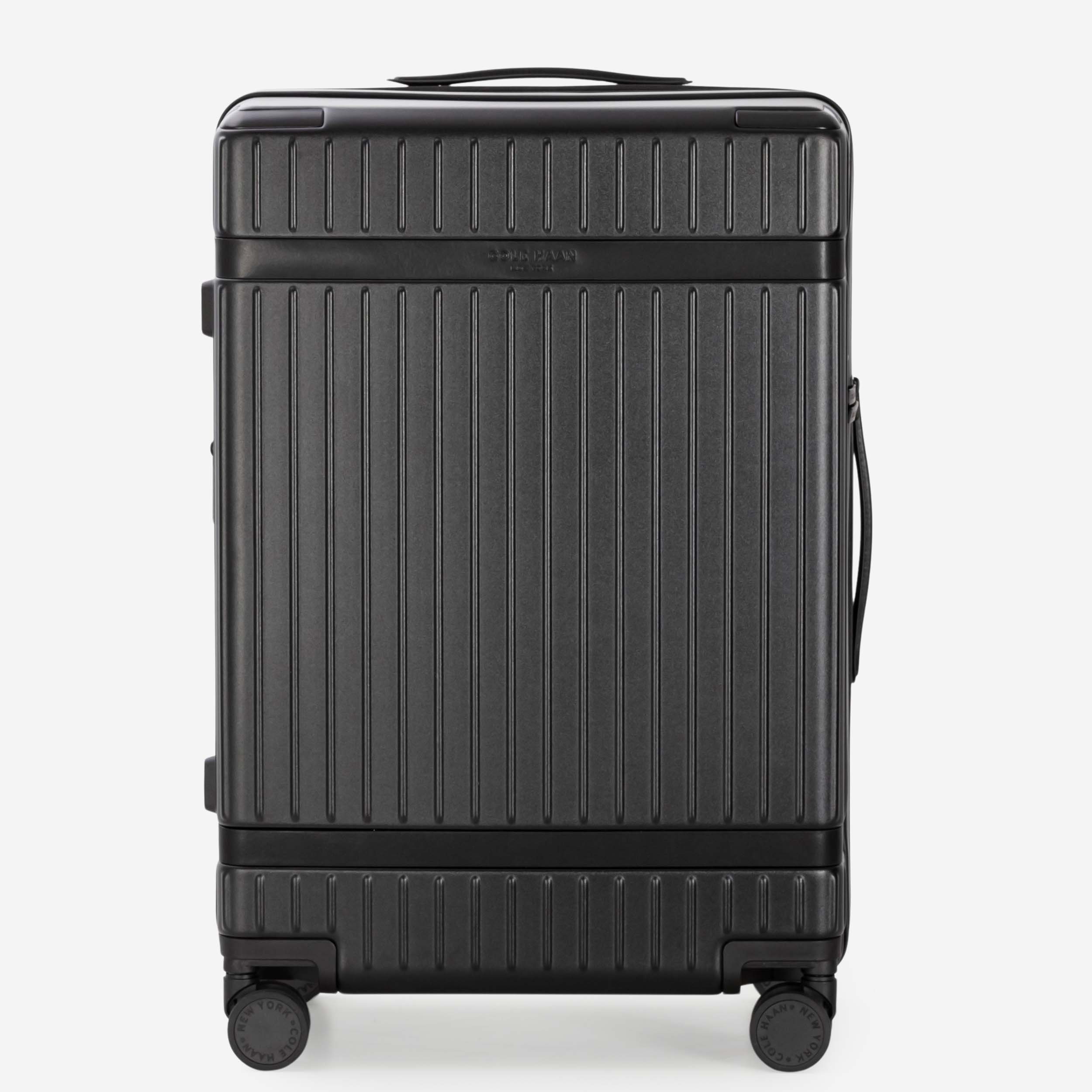 Cole Haan Luggage DNA Black Cole Haan Legacy Grand Premium Hardside Medium Checked Luggage