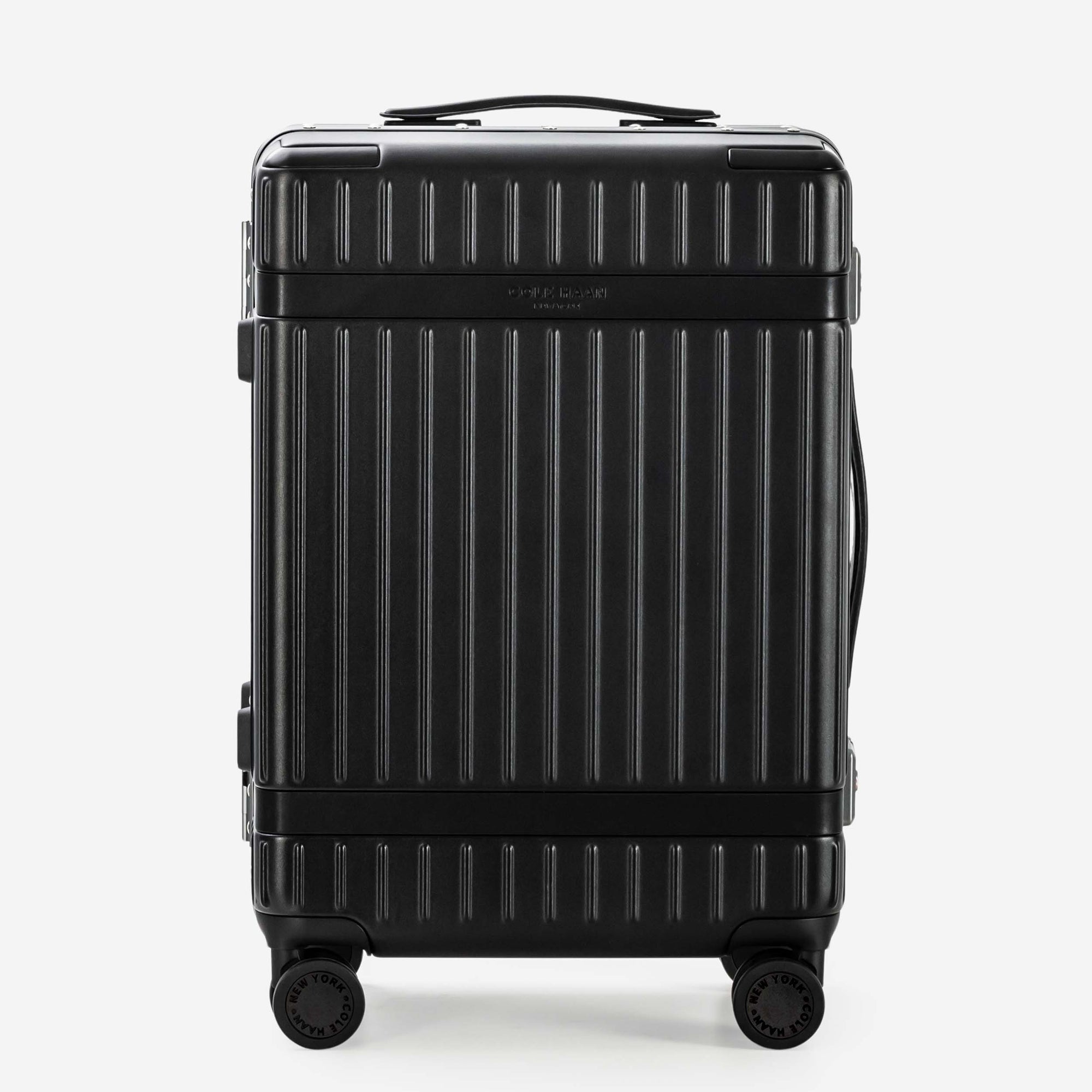 Cole Haan Luggage DNA Black Cole Haan Legacy Grand Pro Premium Hardside Carry-On Luggage